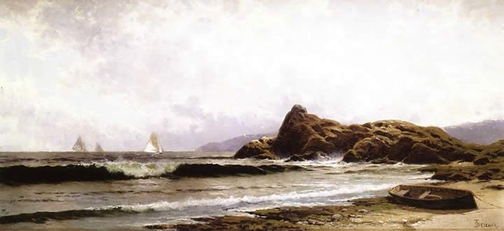 Alfred Thompson Bricher Breaking Surf 2